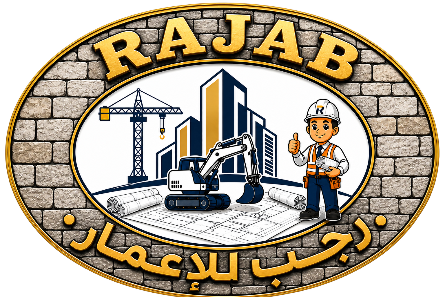 RAJAB Bauunternehmung Logo